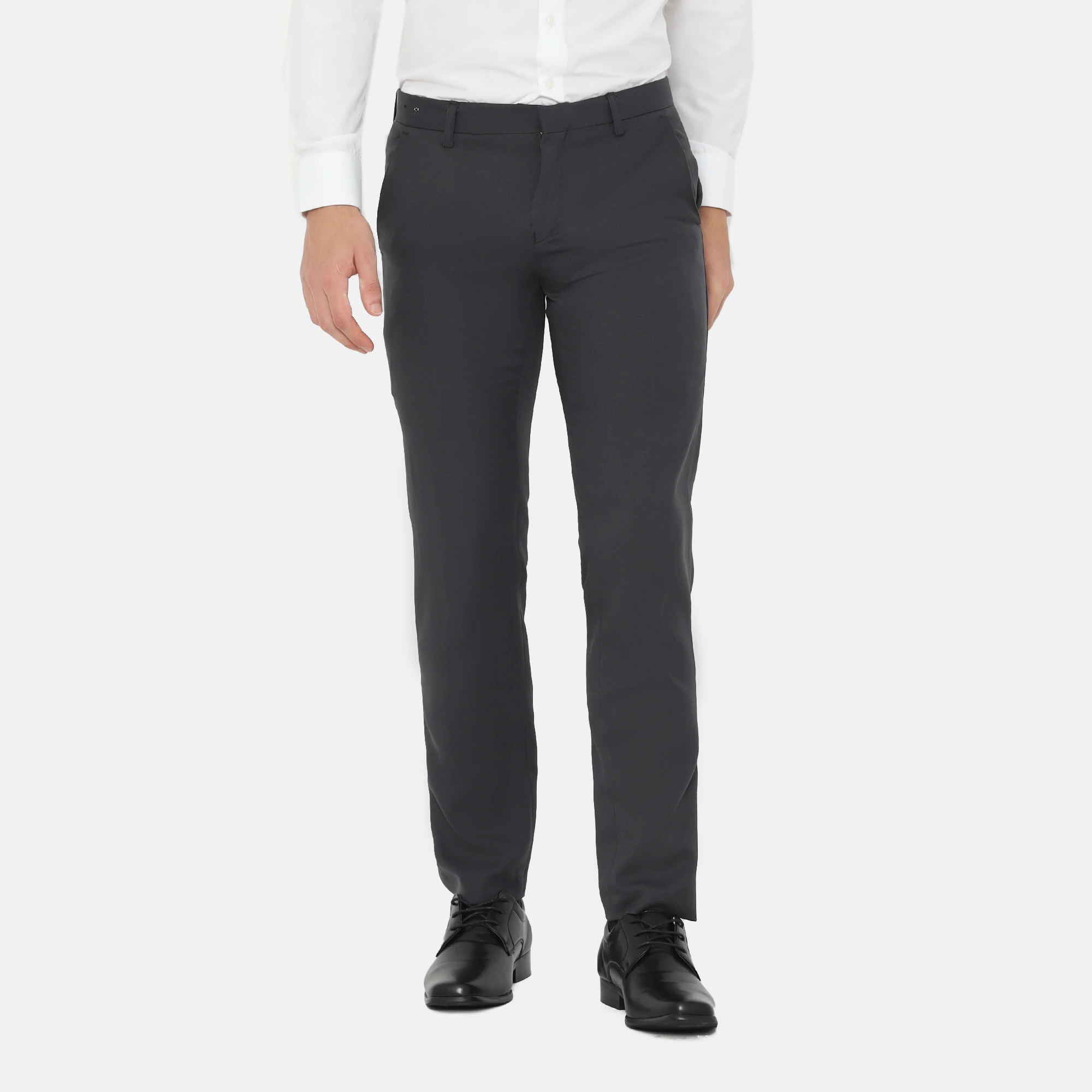 Hamilton Slim Fit Long Pants Charcoal