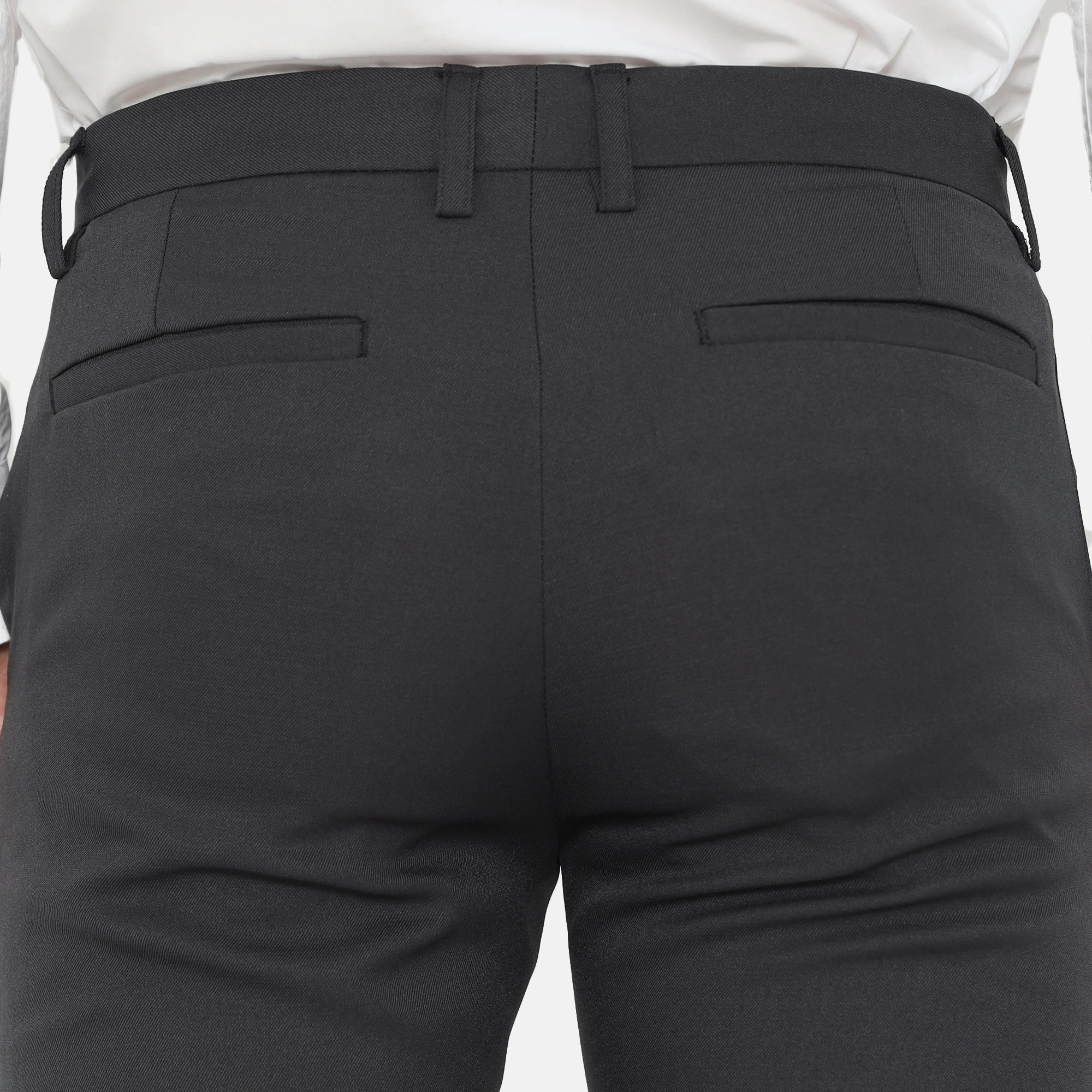 Hamilton Slim Fit Long Pants Charcoal - Image 5