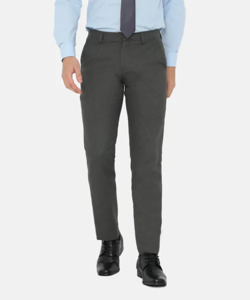 Washington Slim Fit Long Pants Dark Grey