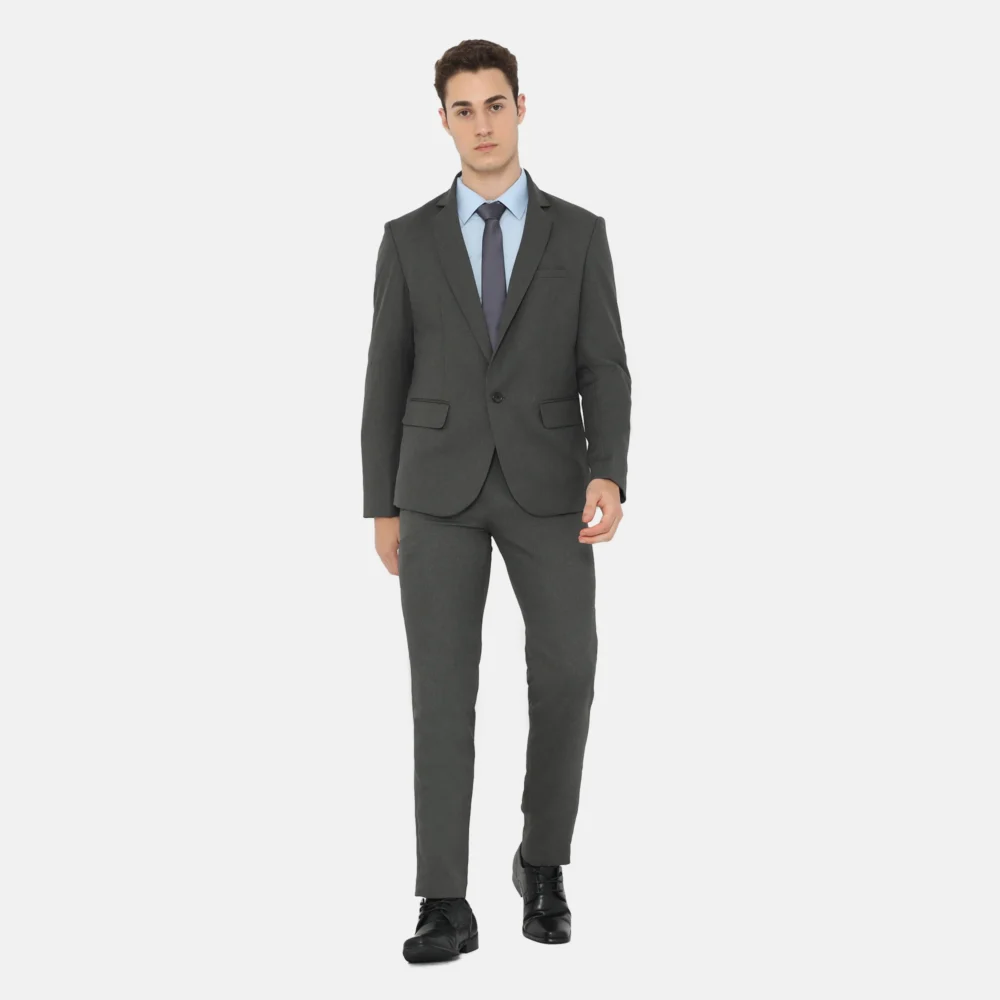 Washington Slim Fit Long Pants Dark Grey - Image 5