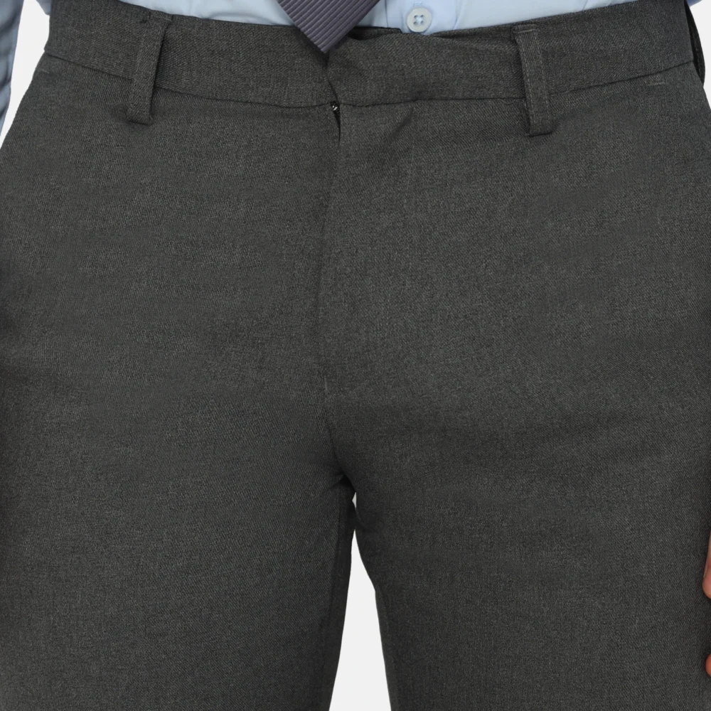 Washington Slim Fit Long Pants Dark Grey - Image 4