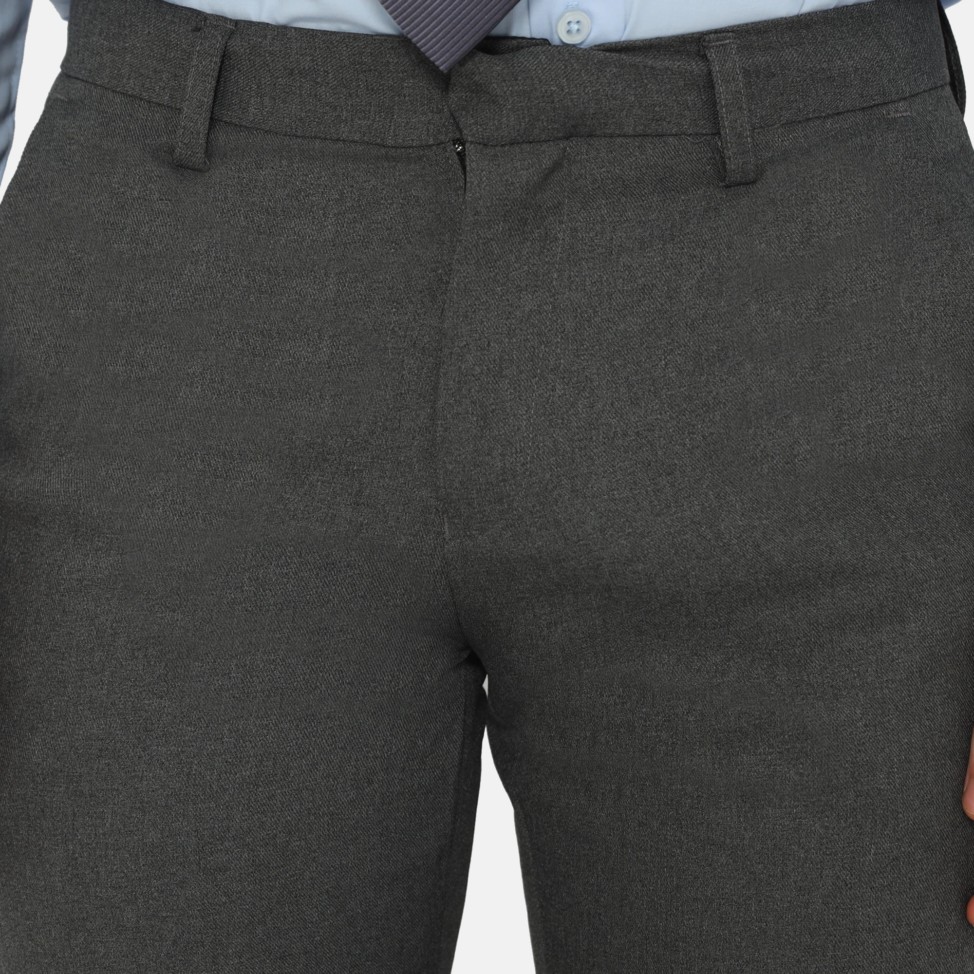 Washington Slim Fit Long Pants Dark Grey - Image 4