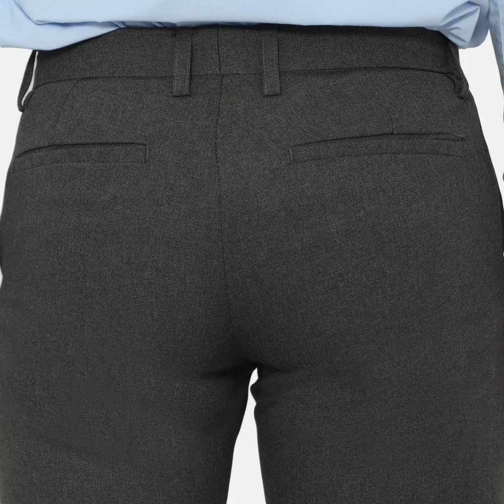 Washington Slim Fit Long Pants Dark Grey - Image 3