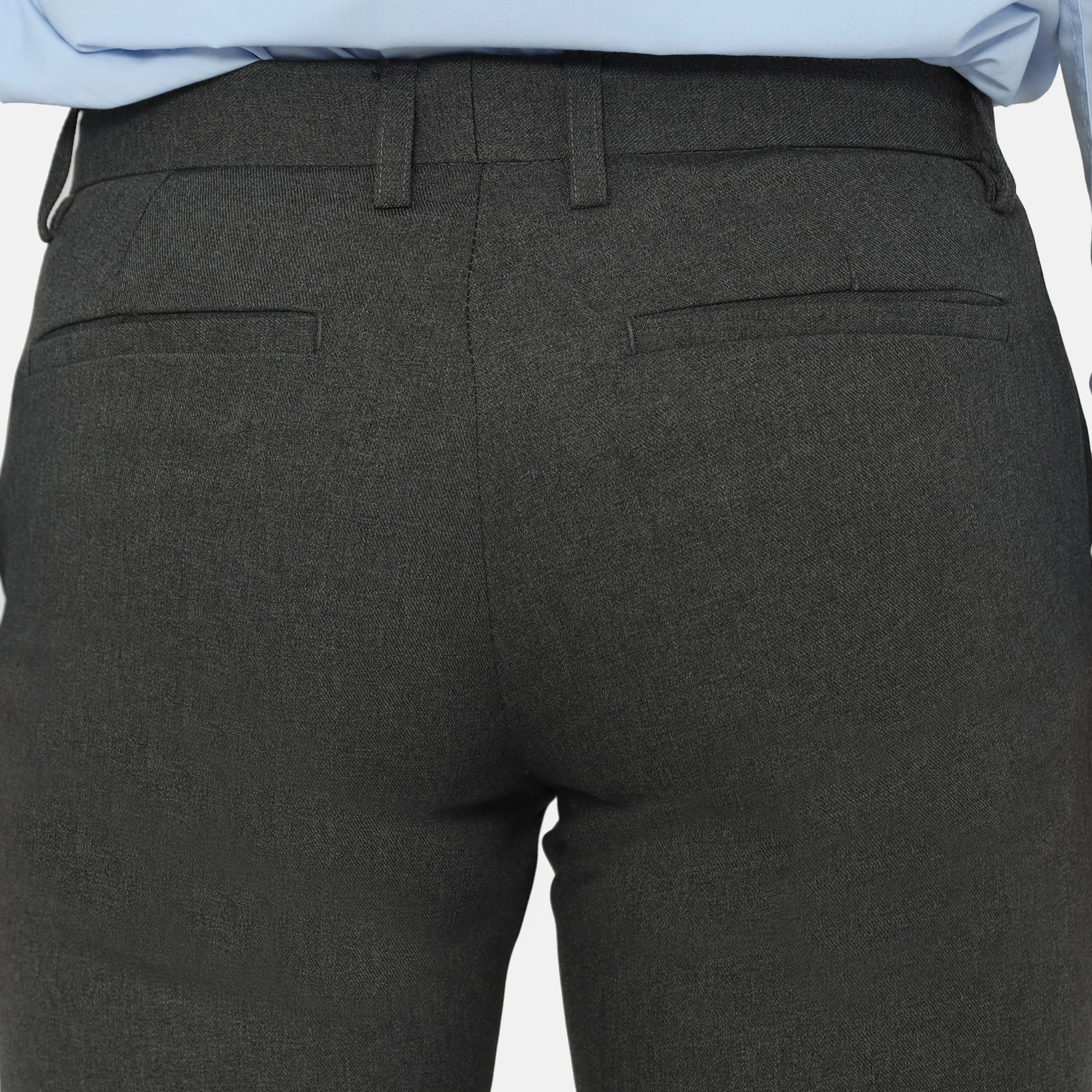 Washington Slim Fit Long Pants Dark Grey - Image 3