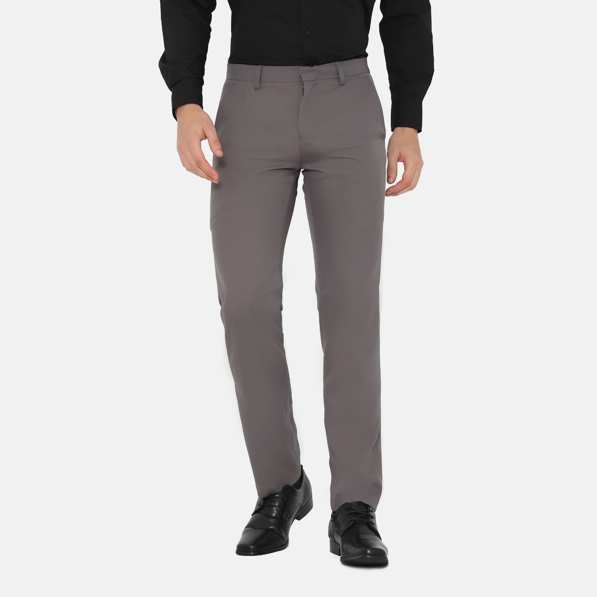 Hamilton Slim Fit Long Pants Grey