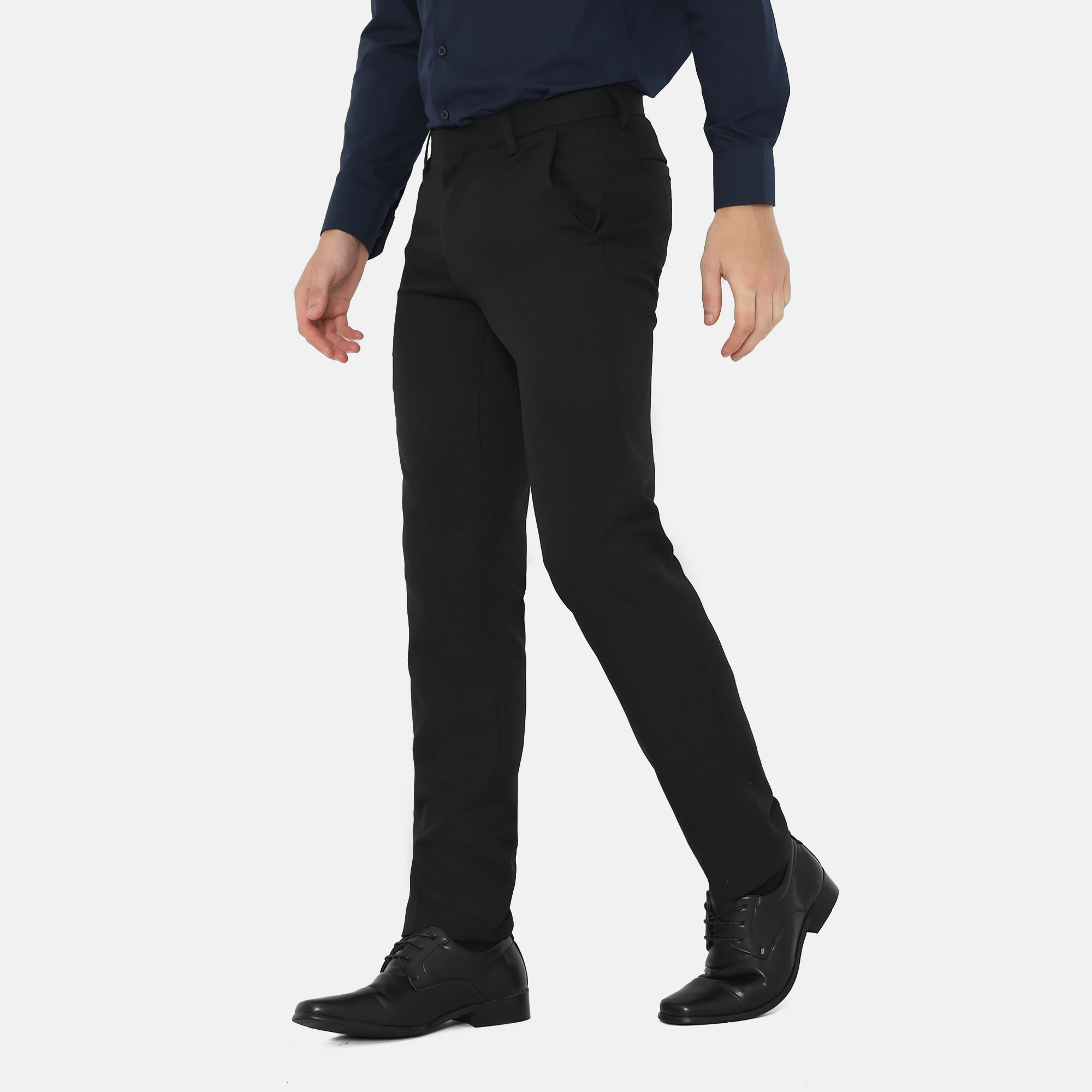 Hamilton Slim Fit Long Pants Black - Image 2