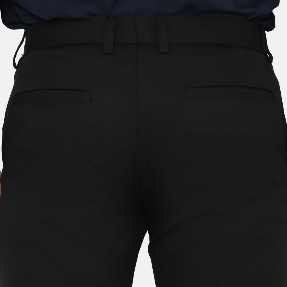 Hamilton Slim Fit Long Pants Black - Image 3