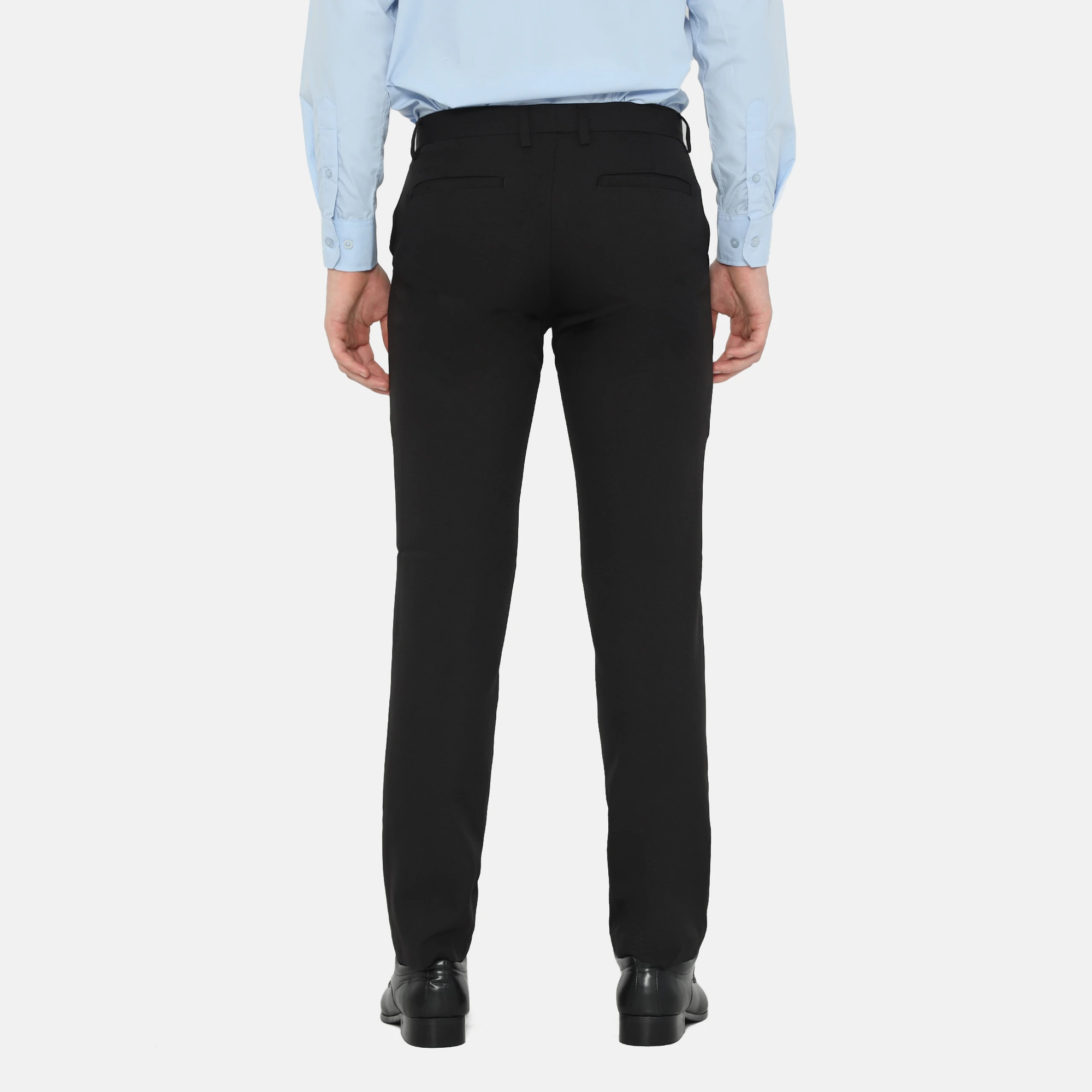 Washington Slim Fit Long Pants Black - Image 2