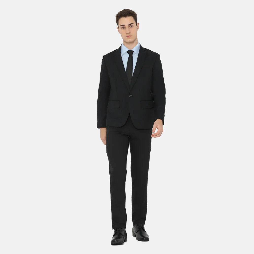 Washington Slim Fit Long Pants Black - Image 5