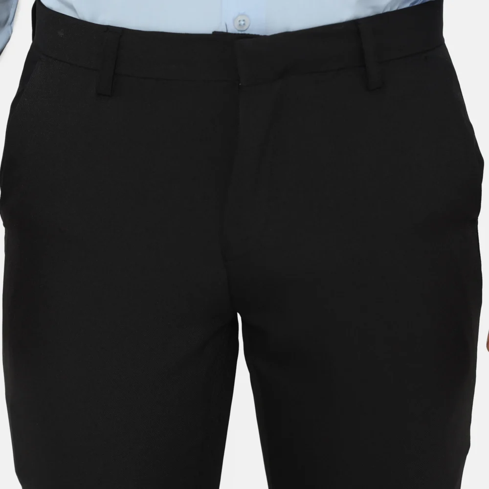 Washington Slim Fit Long Pants Black - Image 4