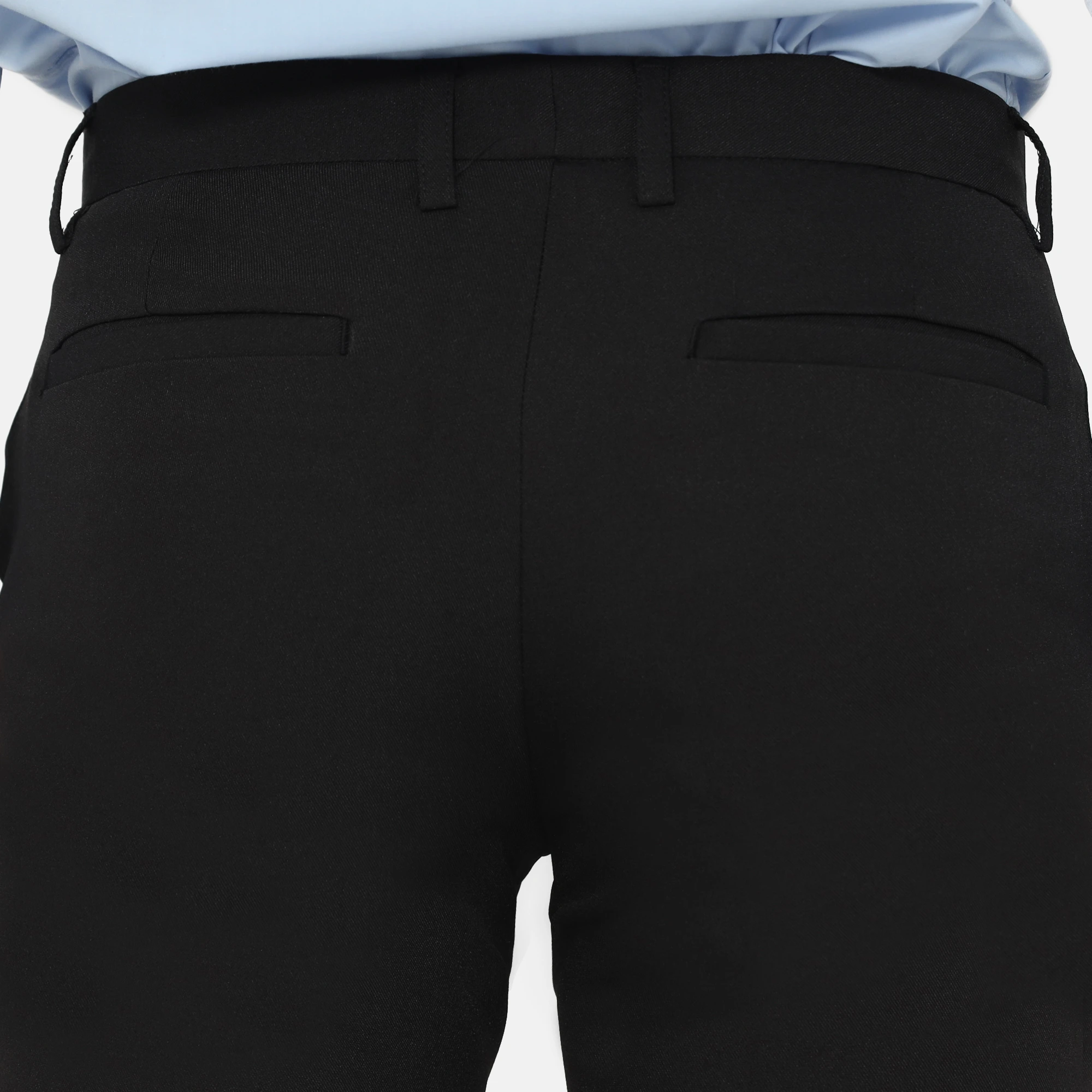 Washington Slim Fit Long Pants Black - Image 3