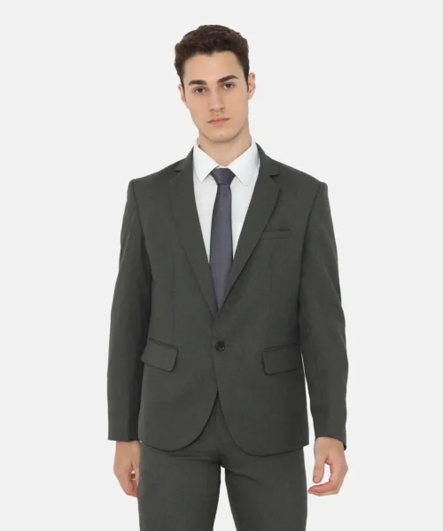 Washington Slim Fit Suit Dark Grey
