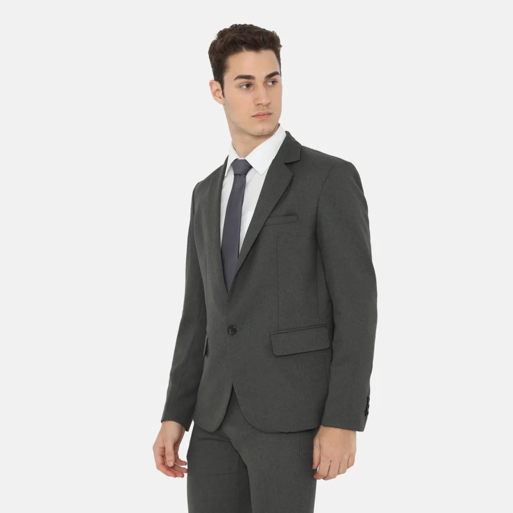 Washington Slim Fit Suit Dark Grey - Image 2
