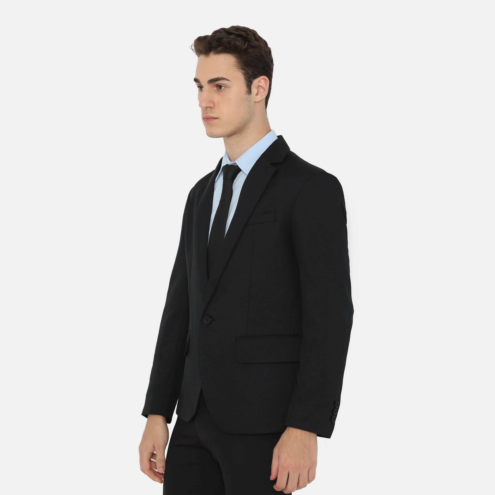 Washington Slim Fit Suit Black - Image 2