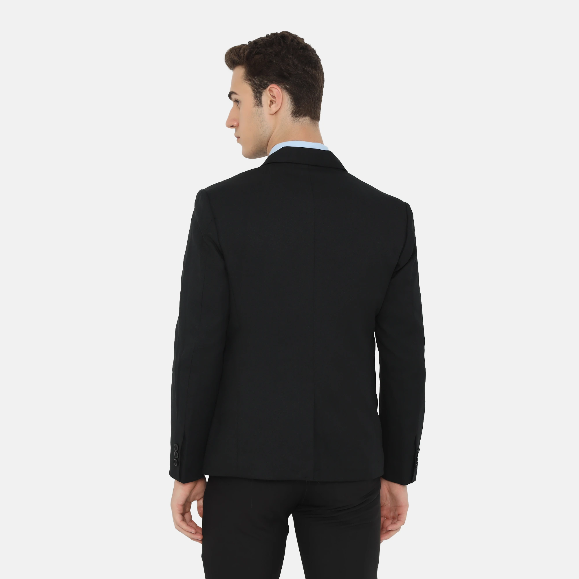 Washington Slim Fit Suit Black - Image 5